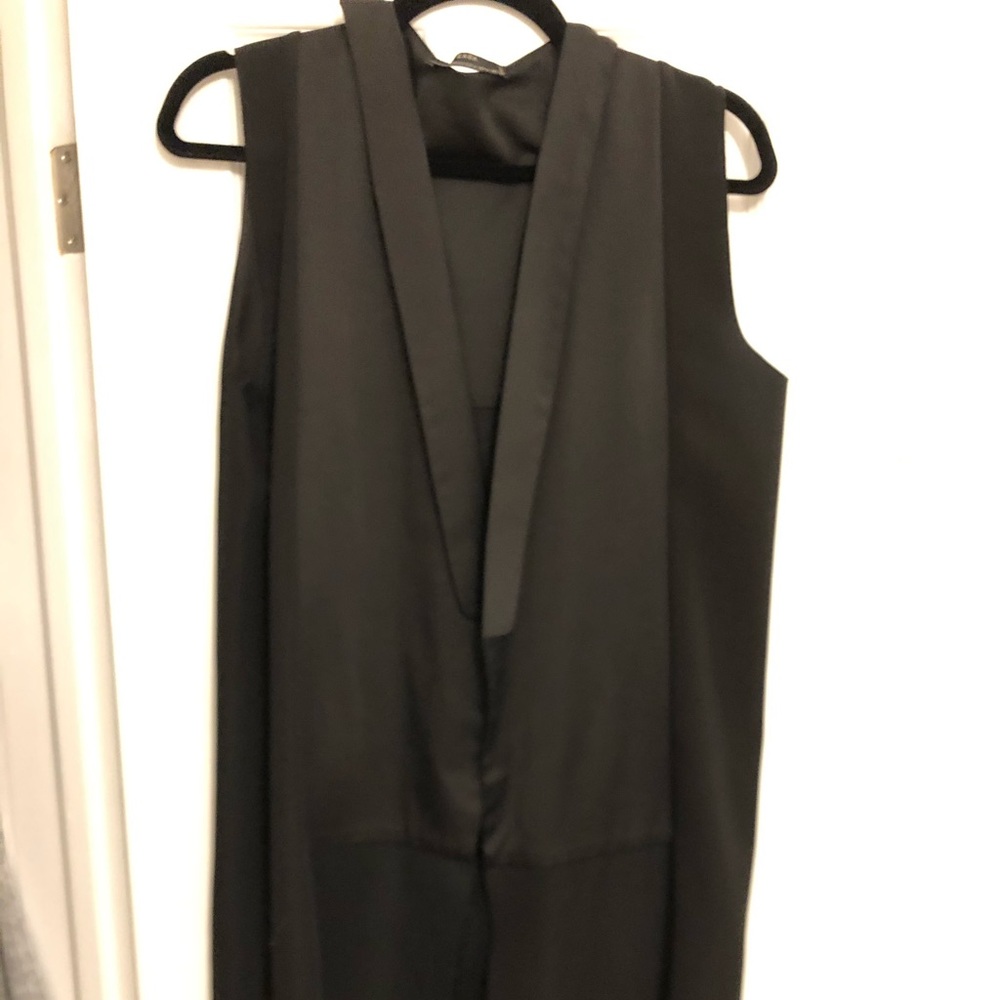 Zara Black Vest